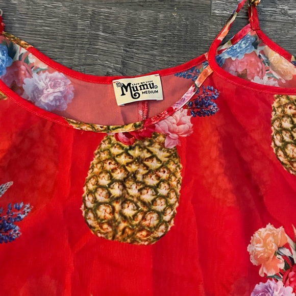 Show Me Your MuMu Pineapple 🍍 Lenz Tank Large - Picture 6 of 7